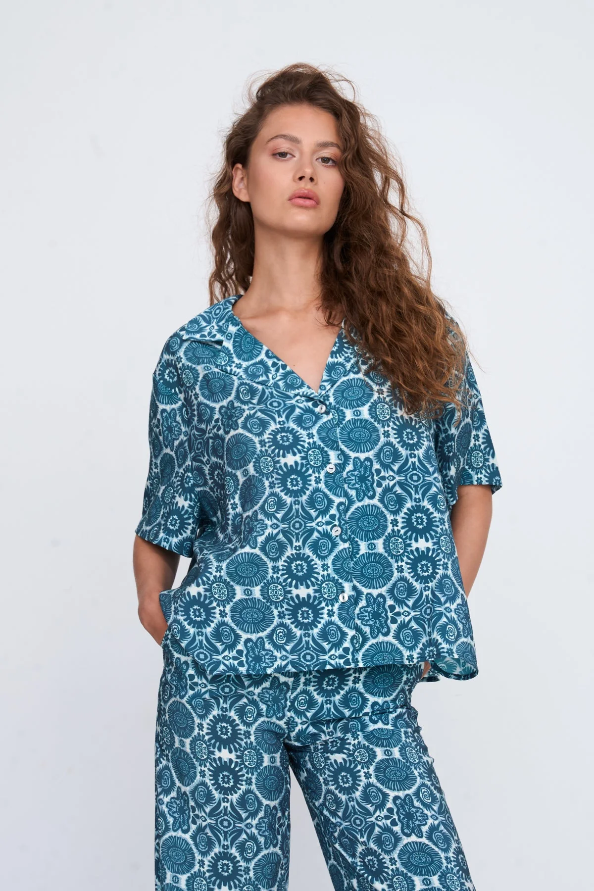 Bluse aus Viskose-Mix - Image 7