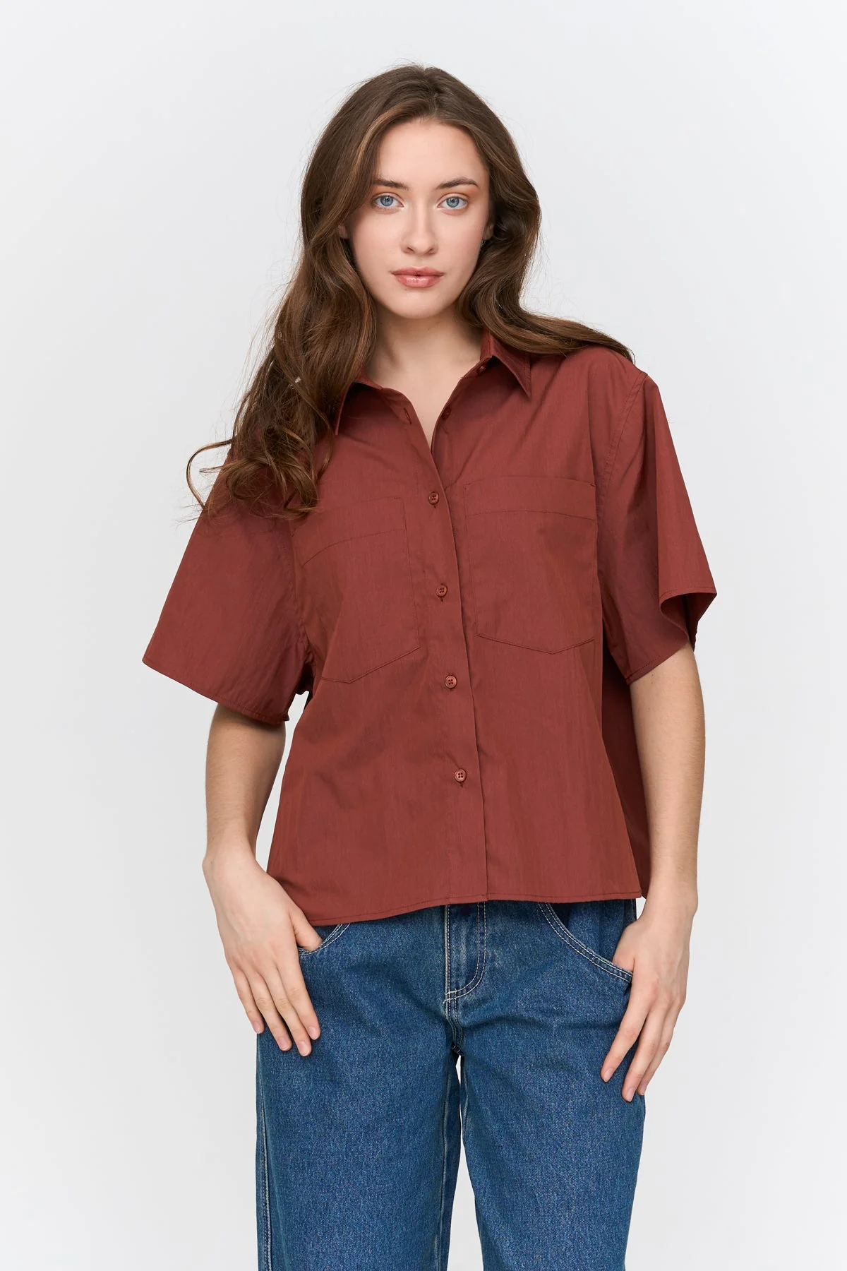 Bluse in Rost - Image 7