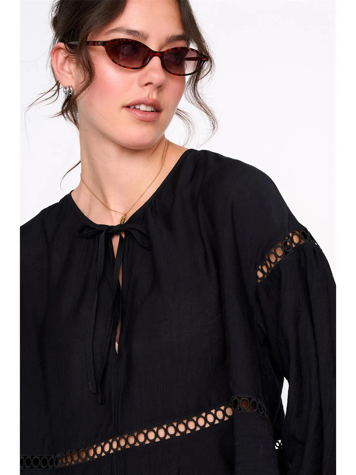 Bluse in Schwarz - Image 3