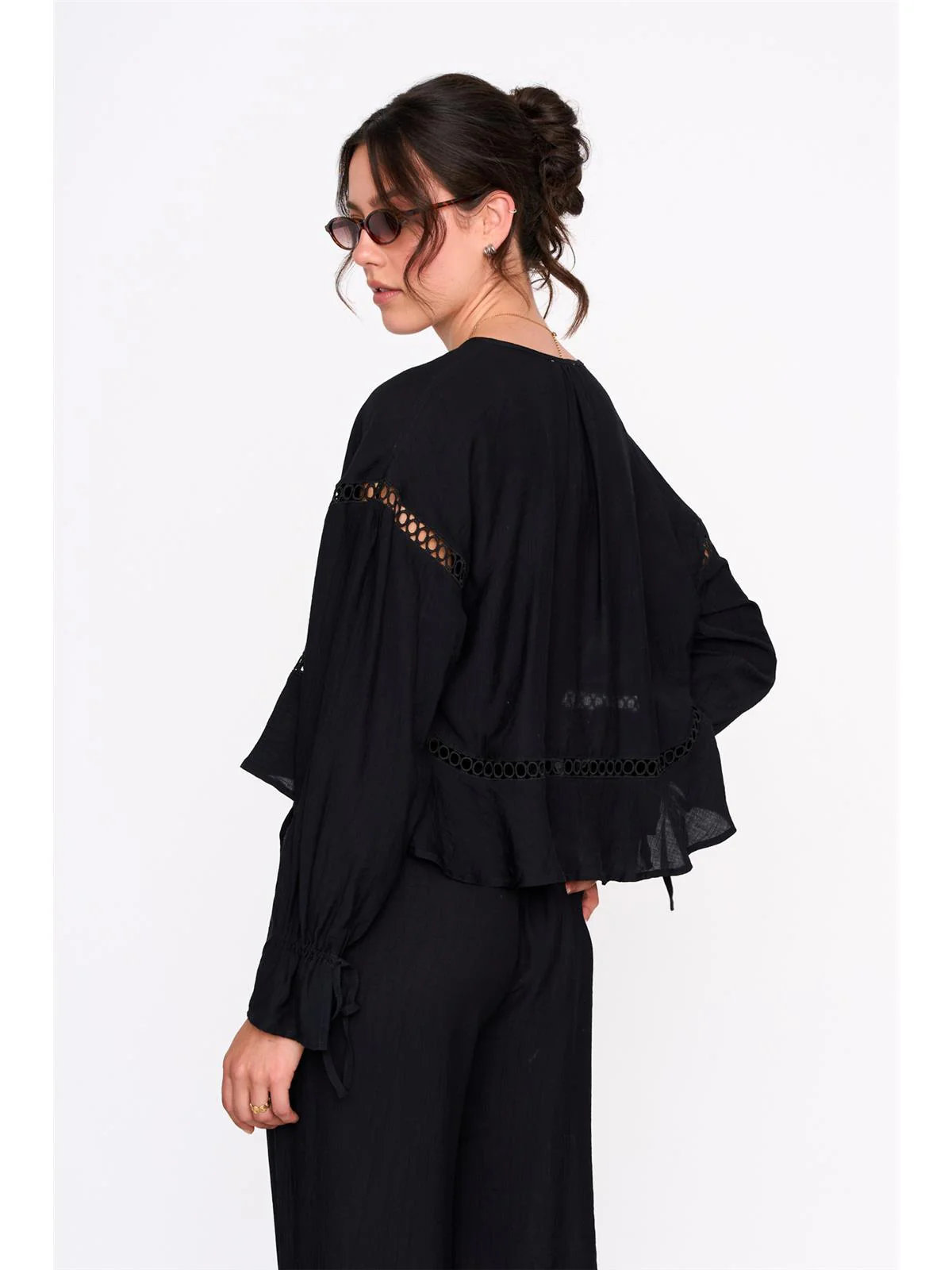 Bluse in Schwarz - Image 4