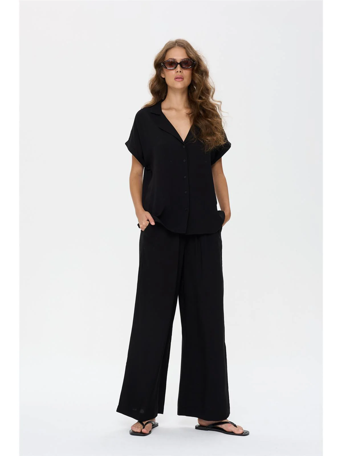 Bluse in Schwarz - Image 2