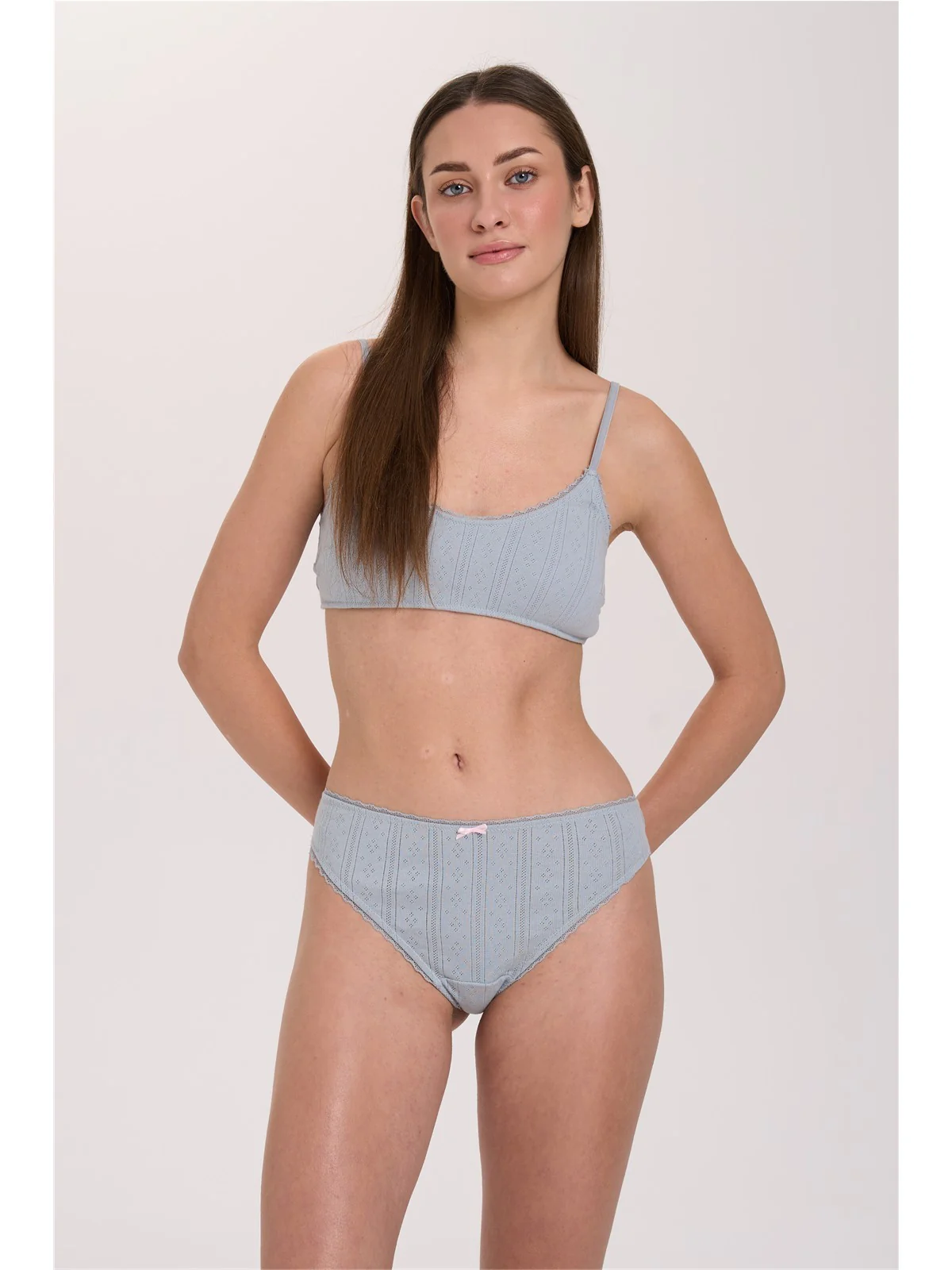 Bralette mit Lochmuster - Image 7