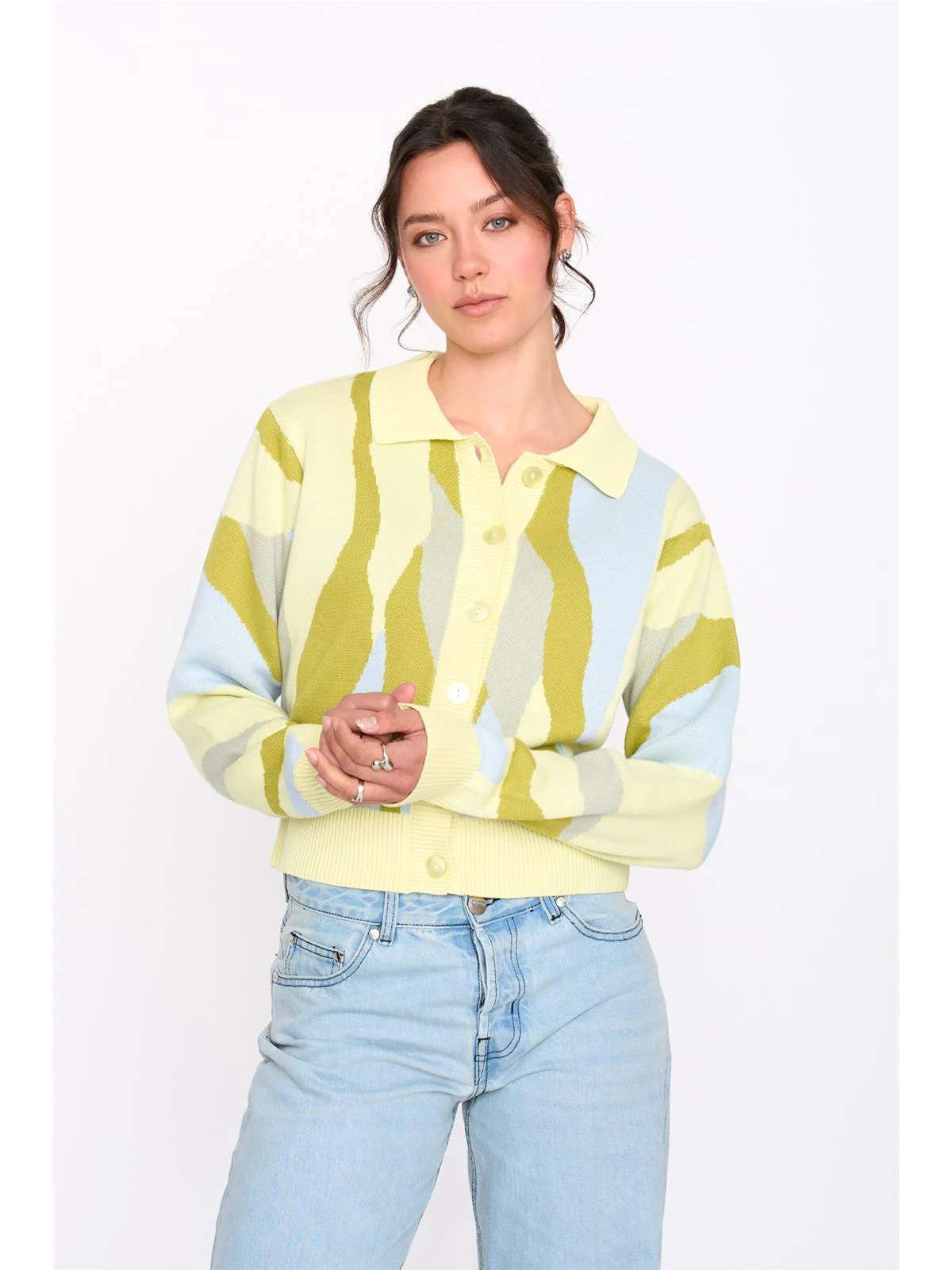 Cardigan gemustert - Image 6