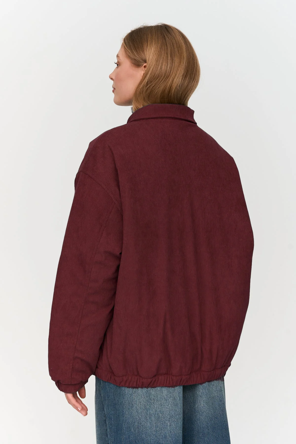 Jacke in Bordeaux - Image 4
