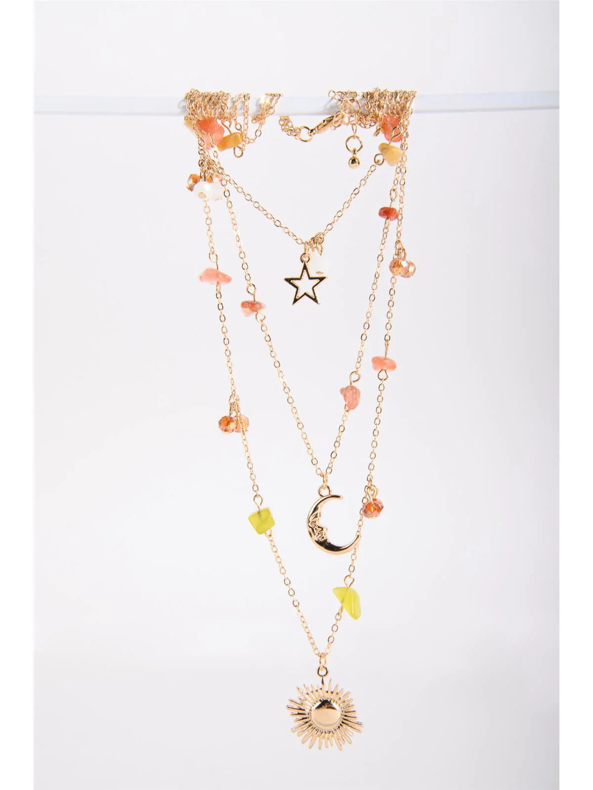ketten-set in Gold