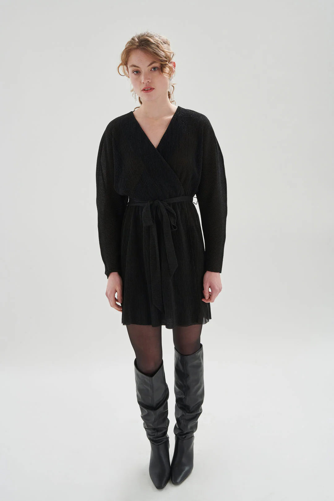 Kleid in Wickeloptik - Image 3