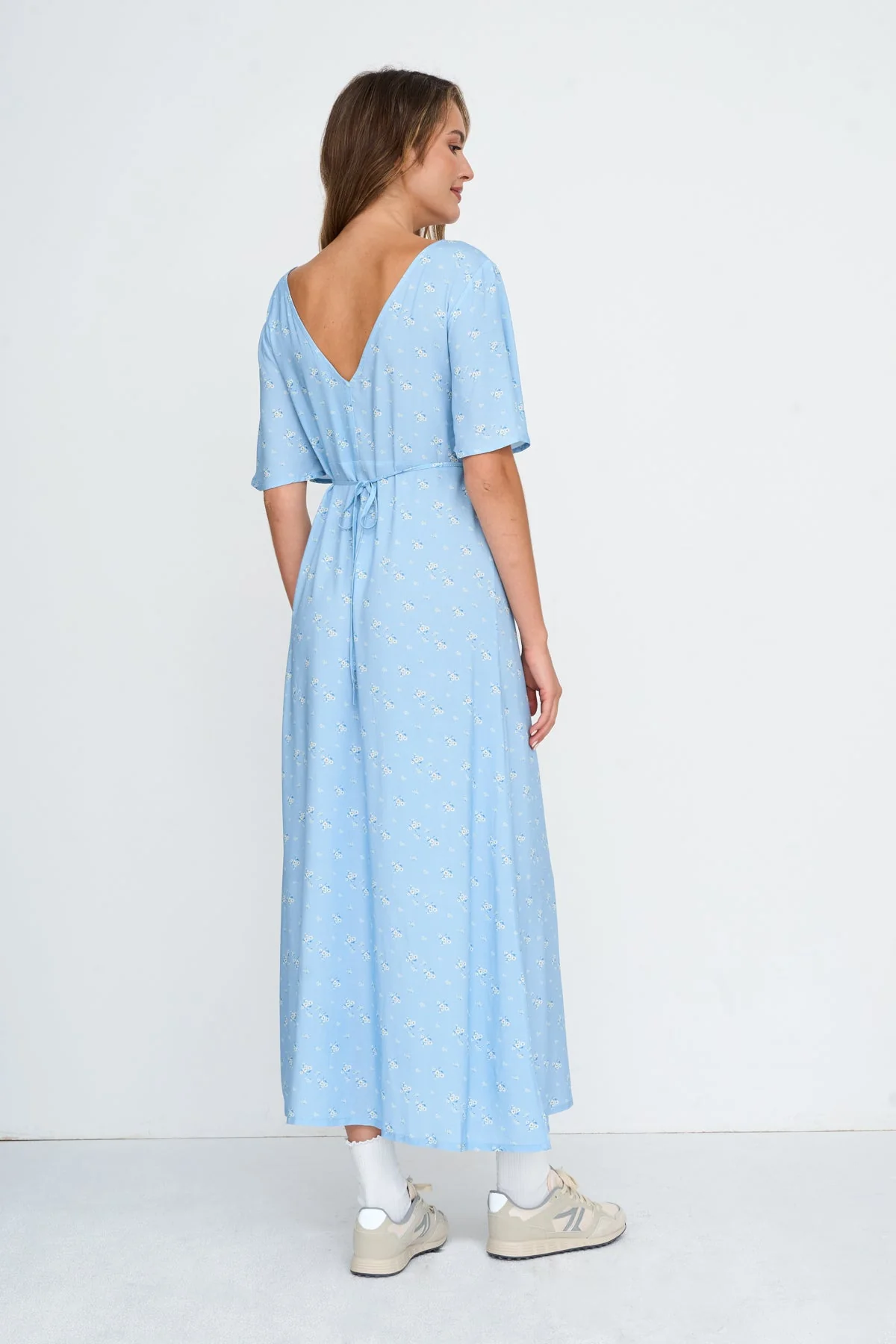 Kleid aus Viskose - Image 4