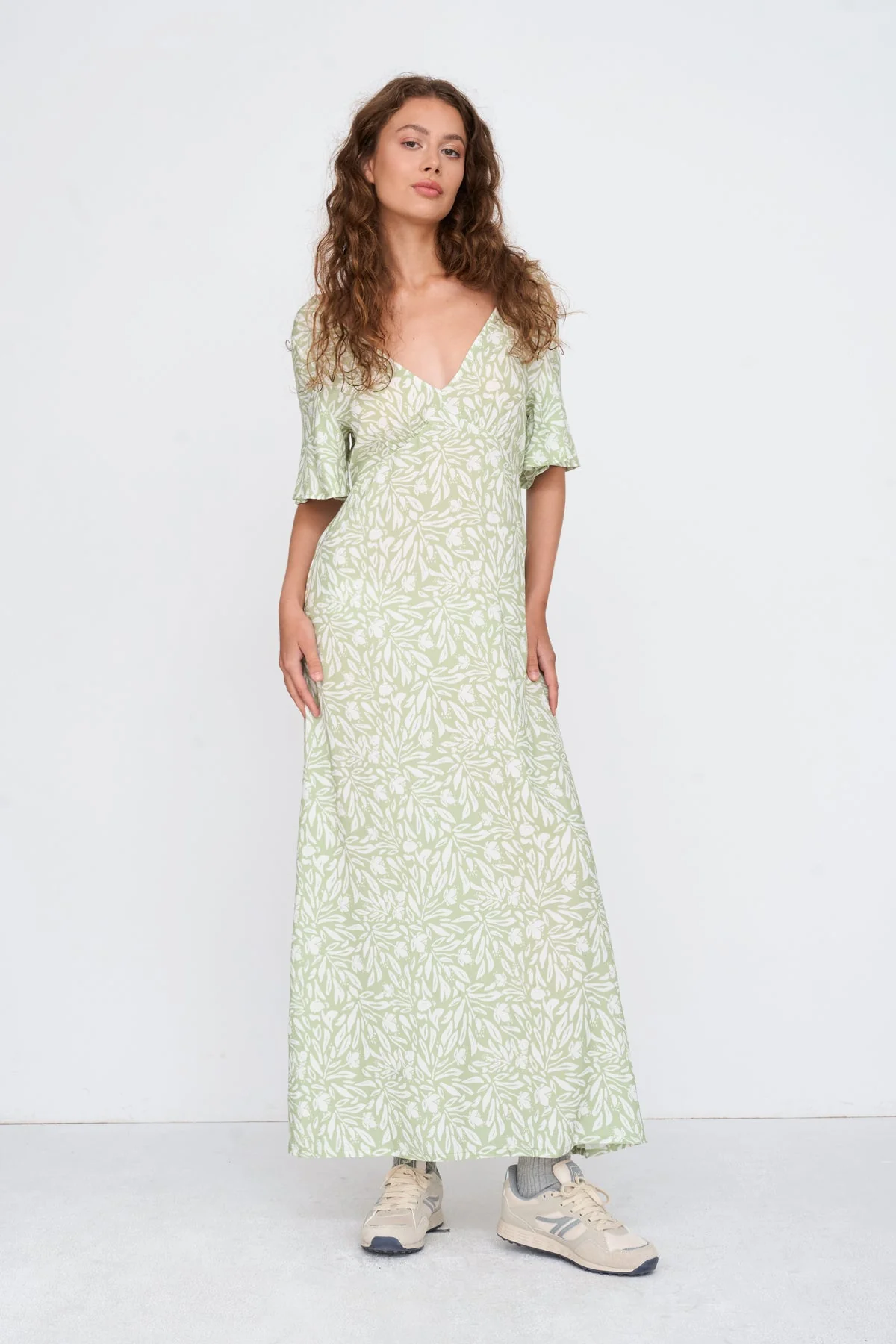 Kleid aus Viskose
