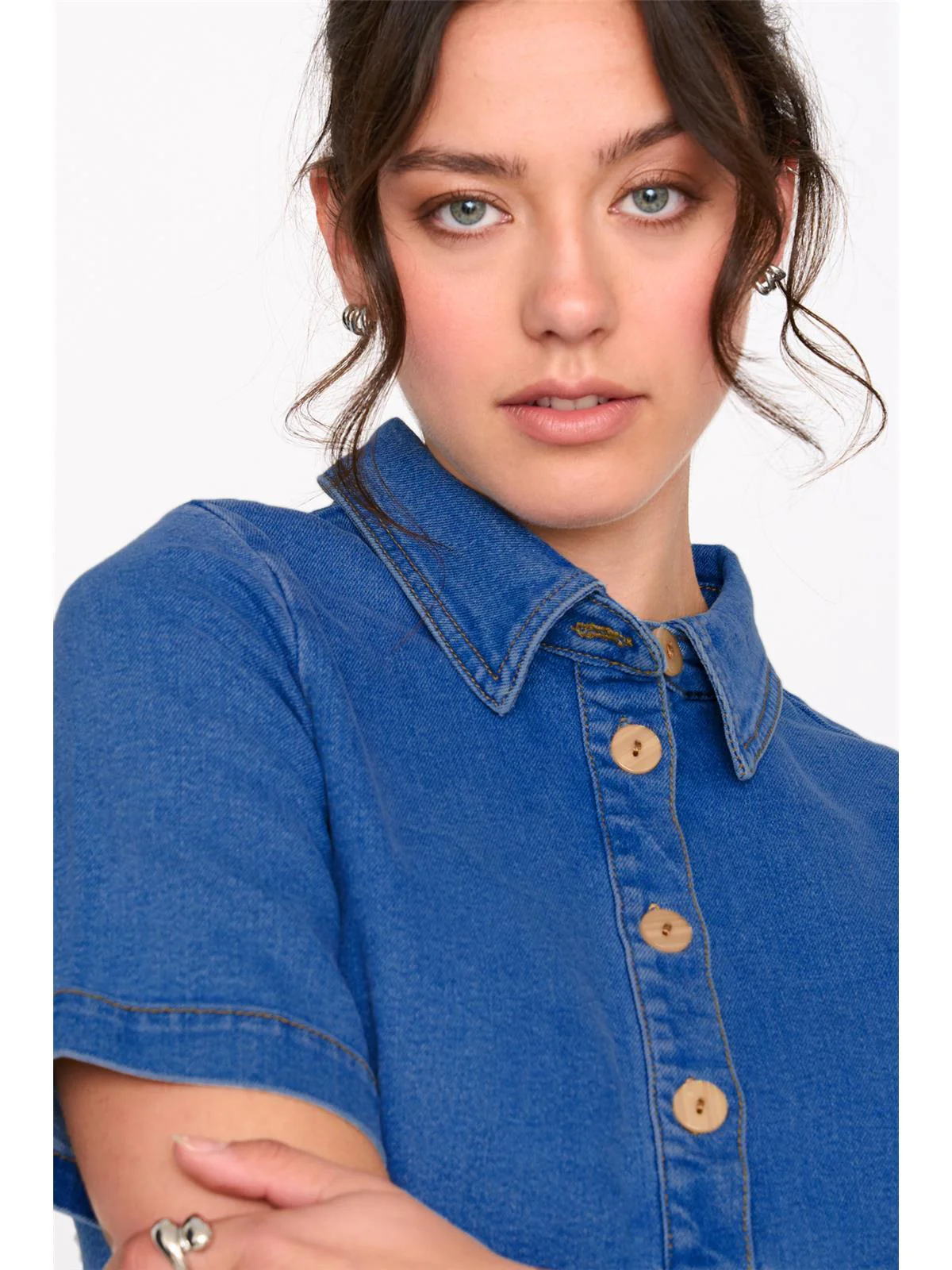 Kleid aus Denim - Image 3