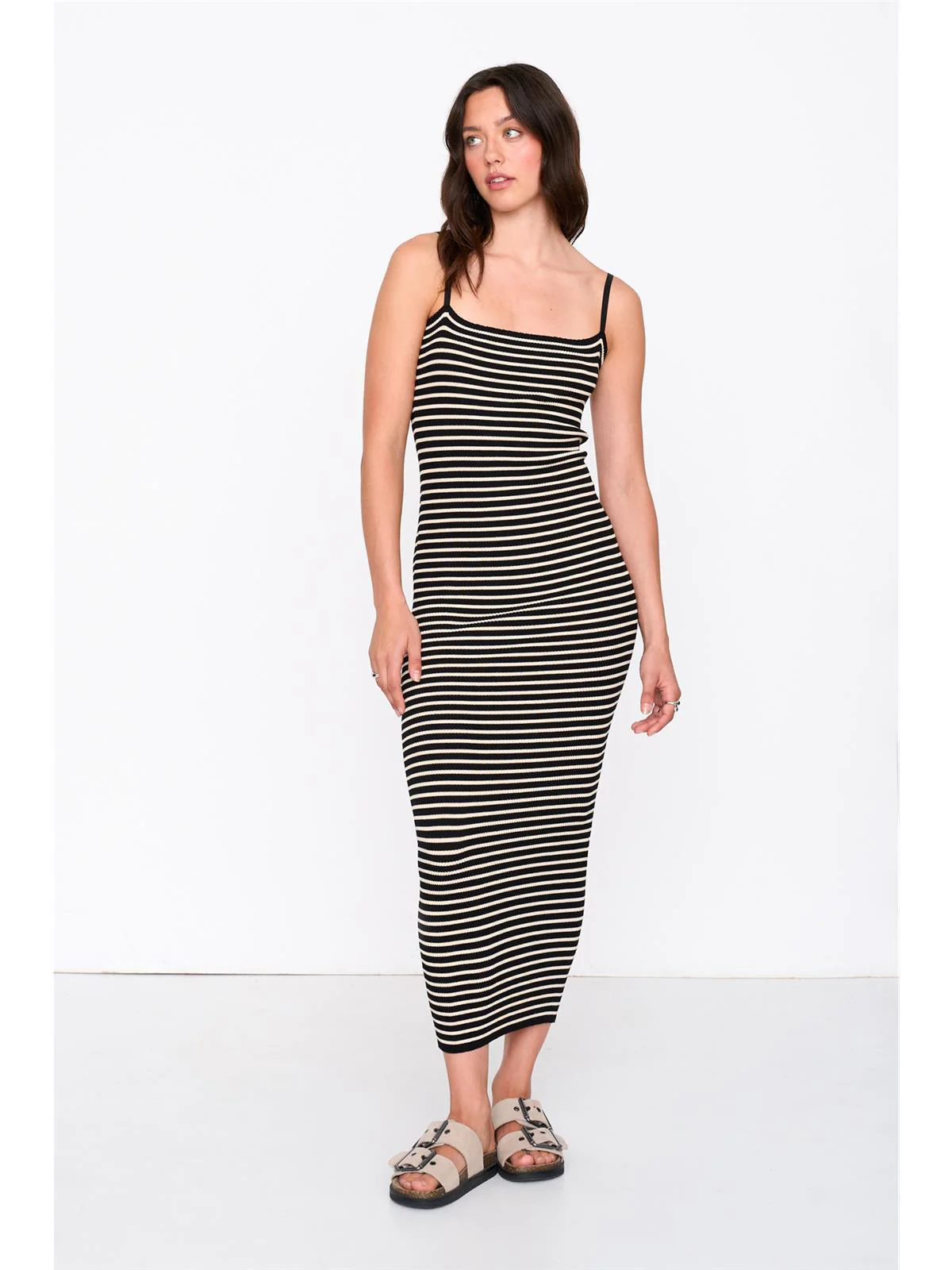 Kleid gestreift