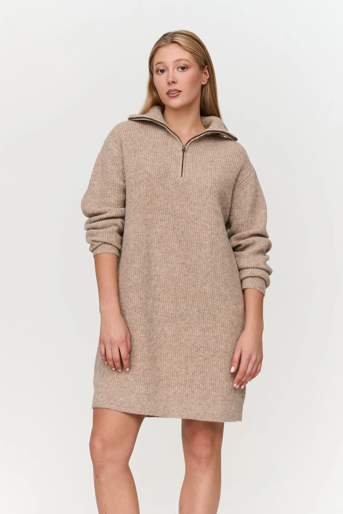 Kleid in Beige - Image 7