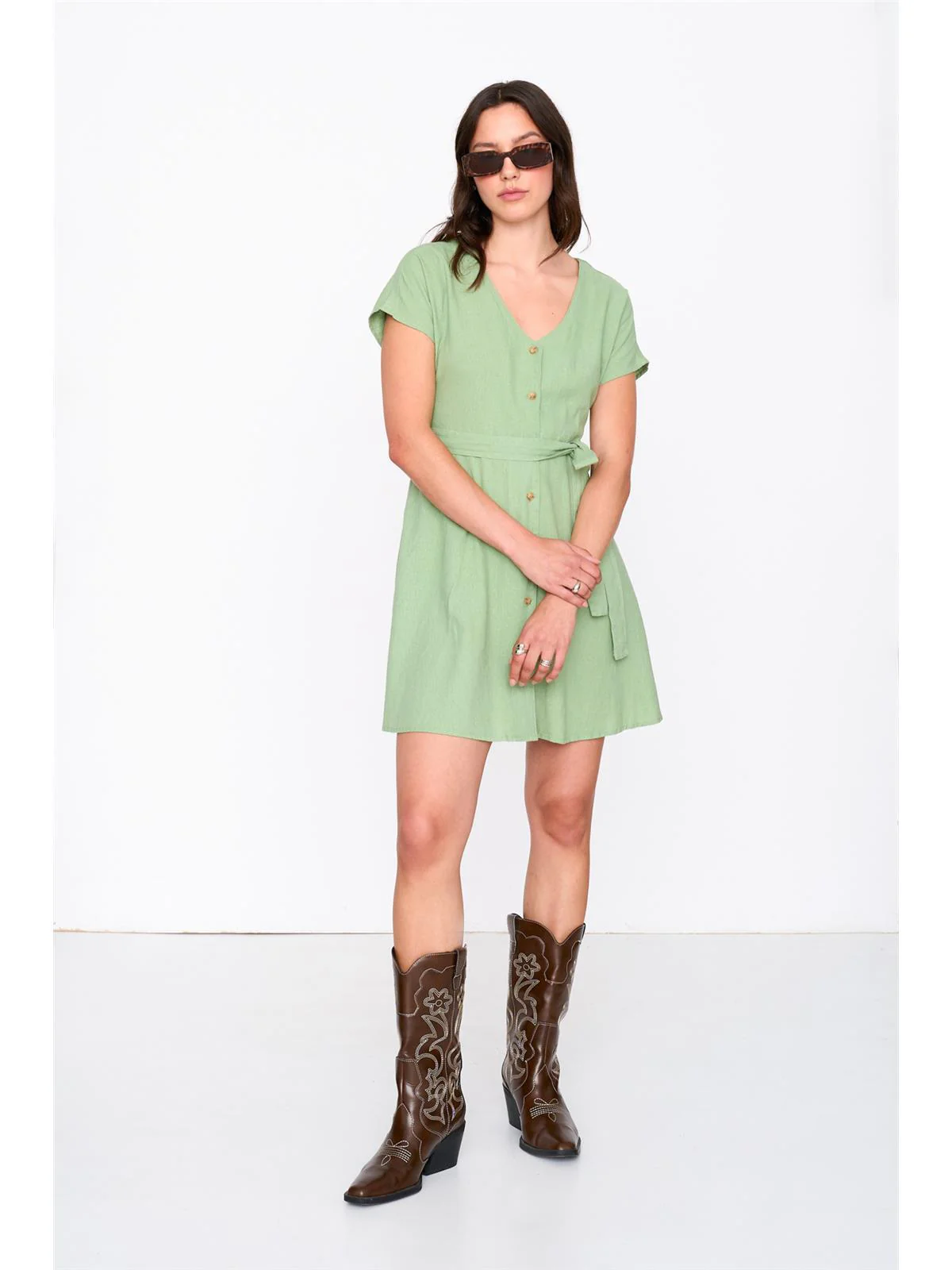 Kleid in Grün - Image 2