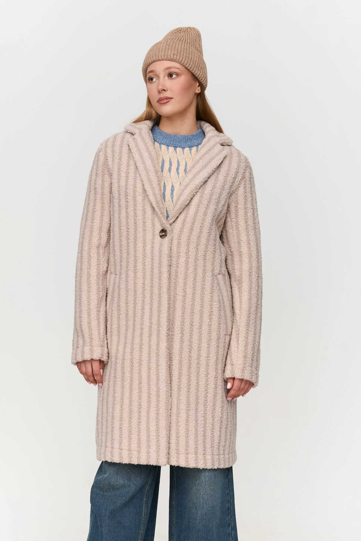 Mantel Aus Teddy-Stoff - Image 8