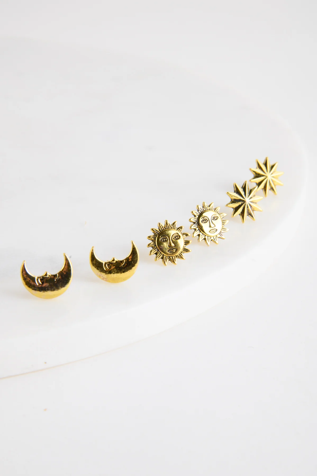Ohrring Set in Gold - Image 3