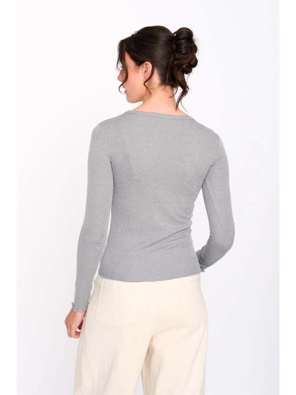Shirt in Grau - Image 4
