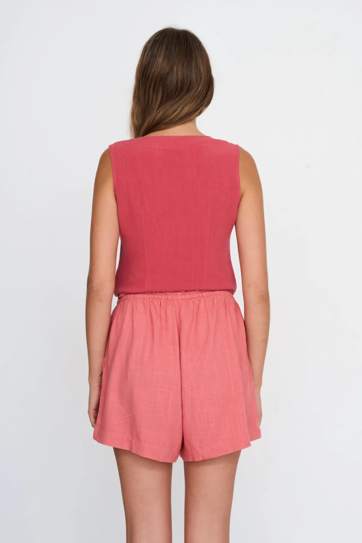 Shorts aus Viskose-Leinen-Mix - Image 4