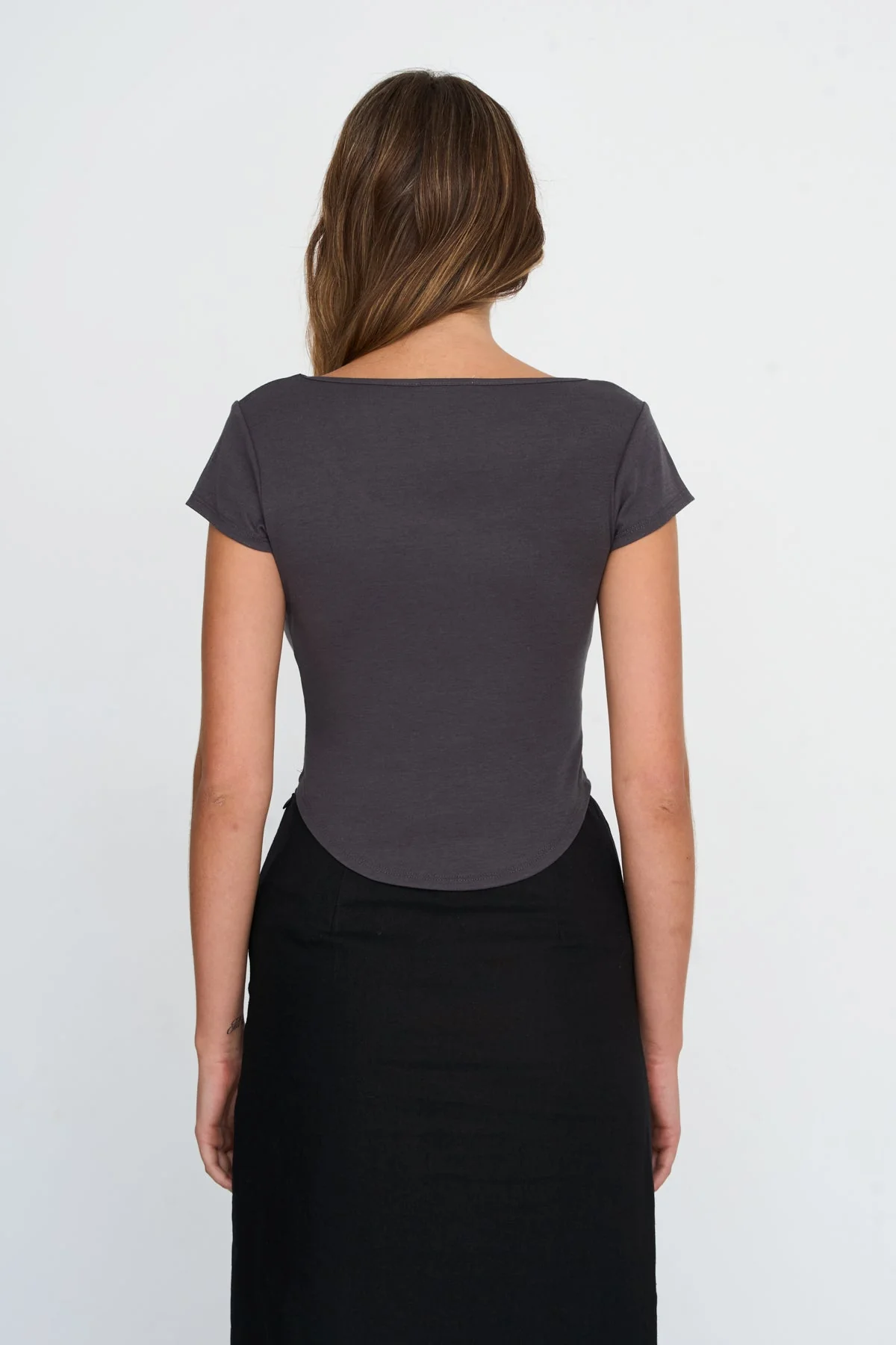 T-Shirt aus Baumwoll-Viskose-Mix - Image 4
