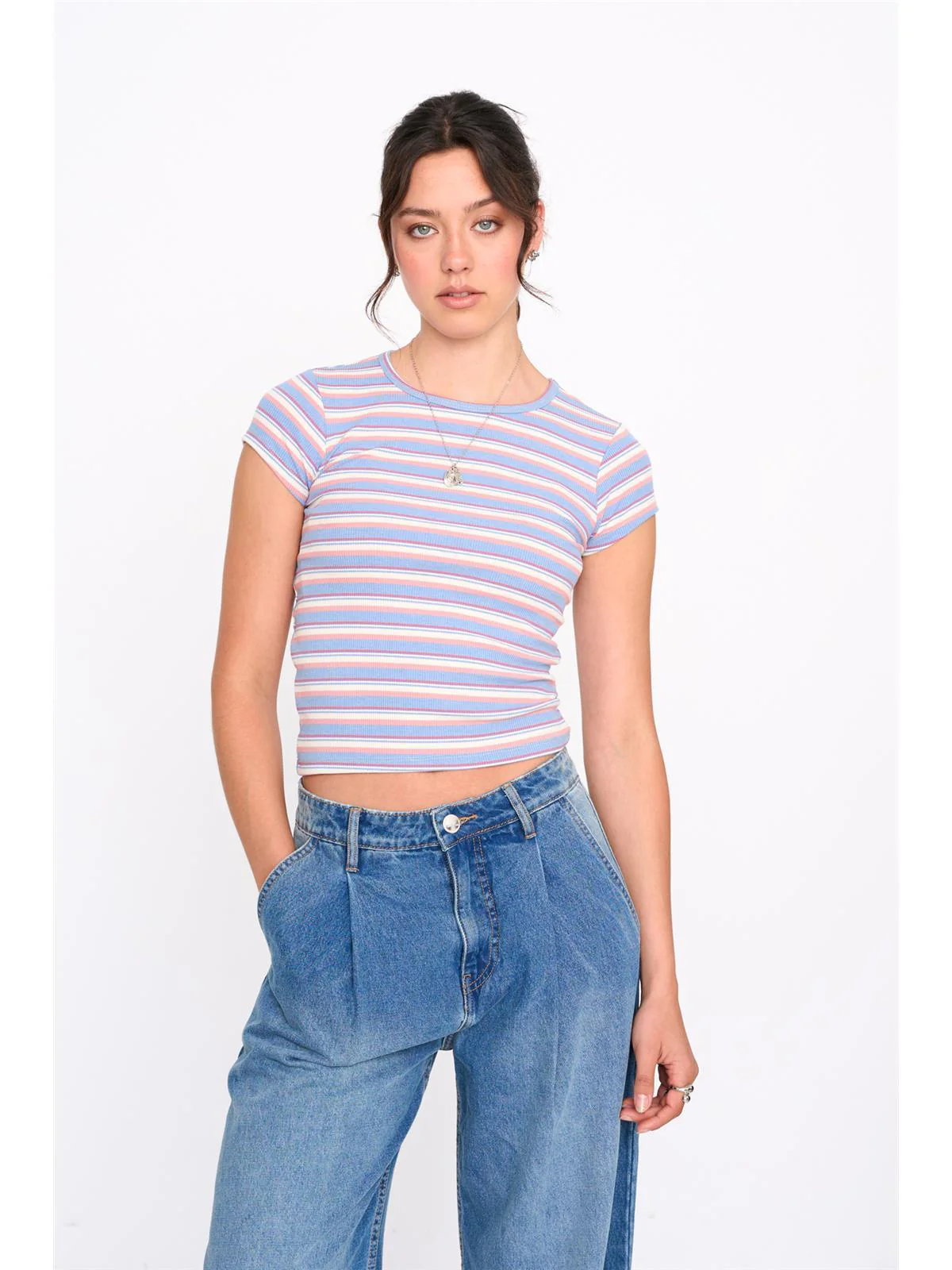 T-Shirt gestreift - Image 2