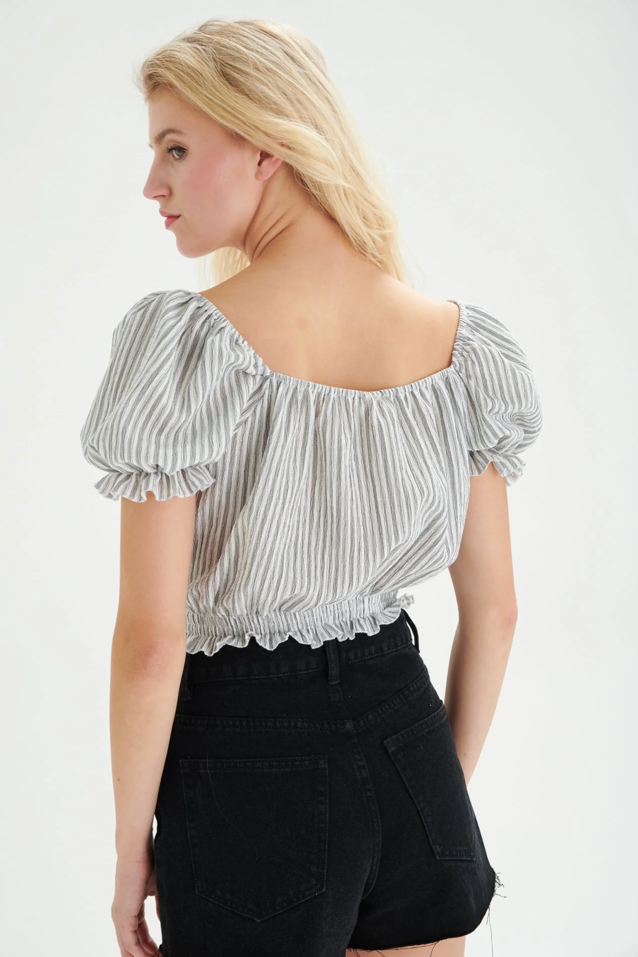Top aus Strukturstoff - Image 3